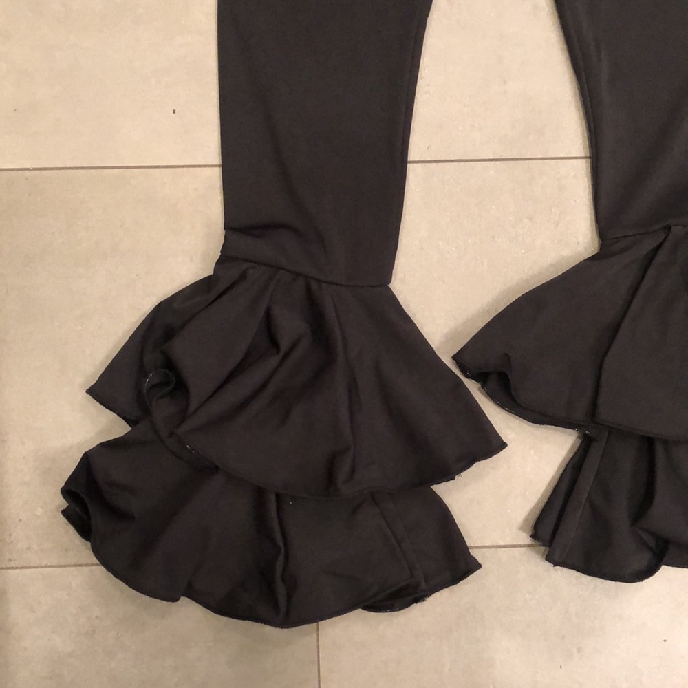 Black Bell Bottoms - Picture 3 of 8